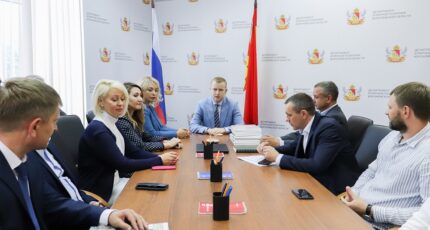 В департаменте прошла встреча с представителями «Воронеж АККОР»